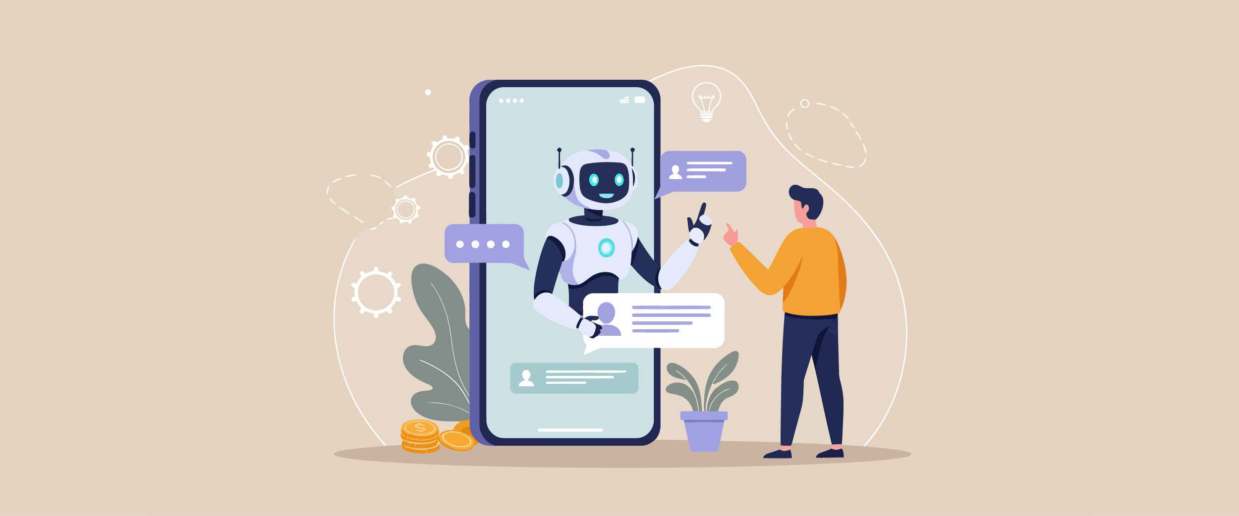 AI chatbot used for searching